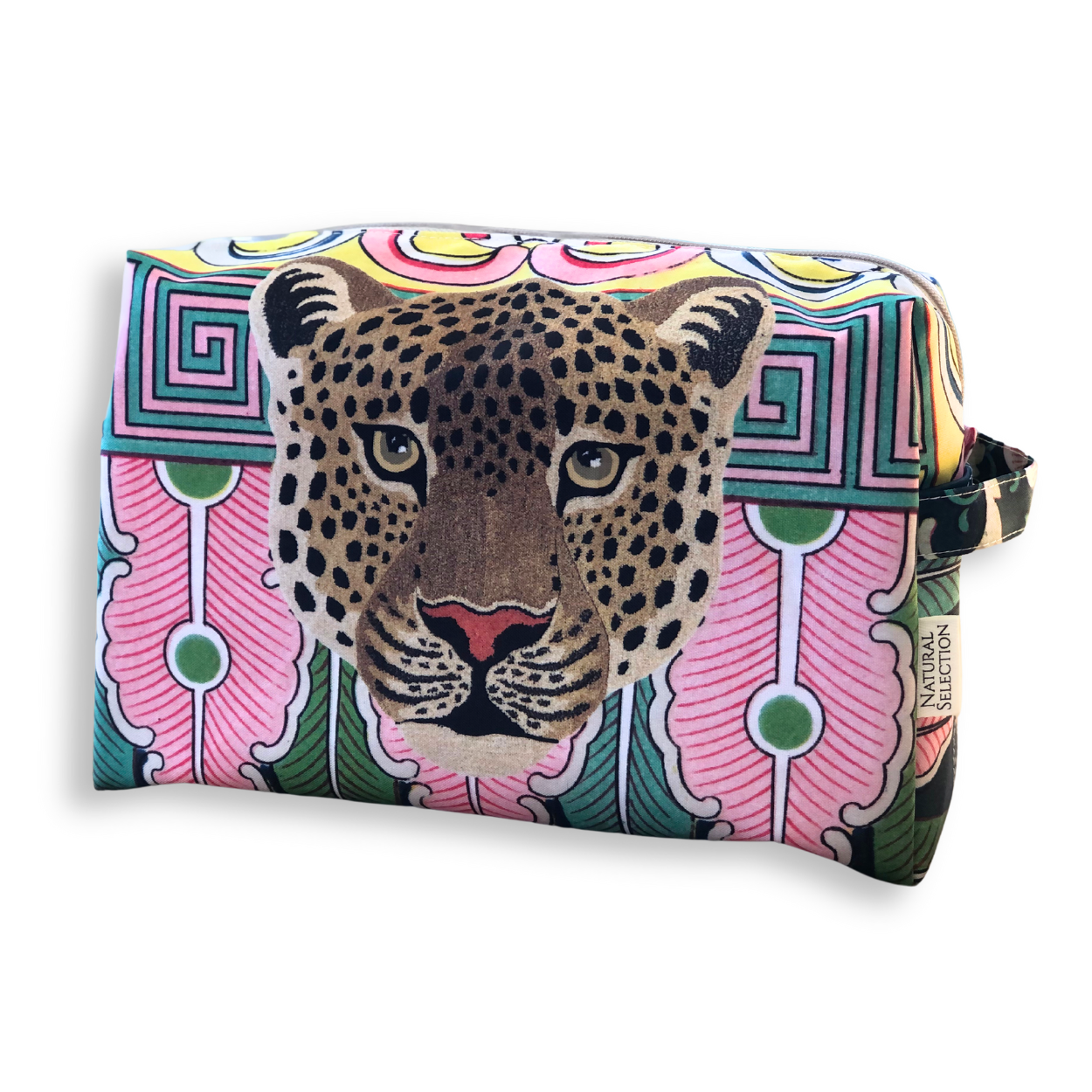 Taj Leopard Toiletry Bag