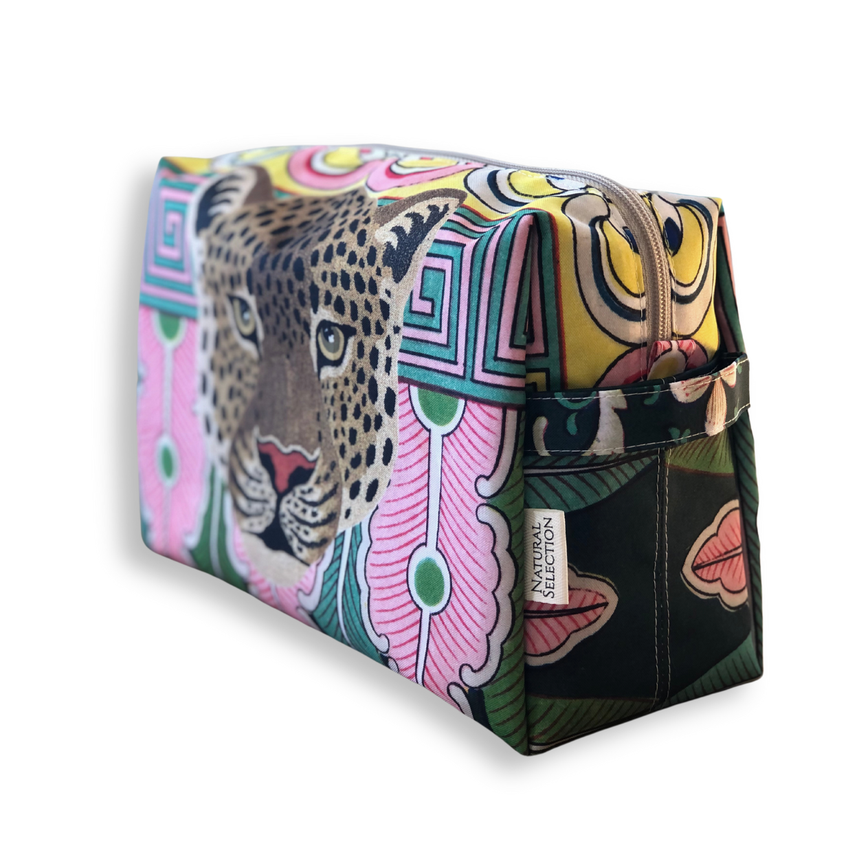 Taj Leopard Toiletry Bag