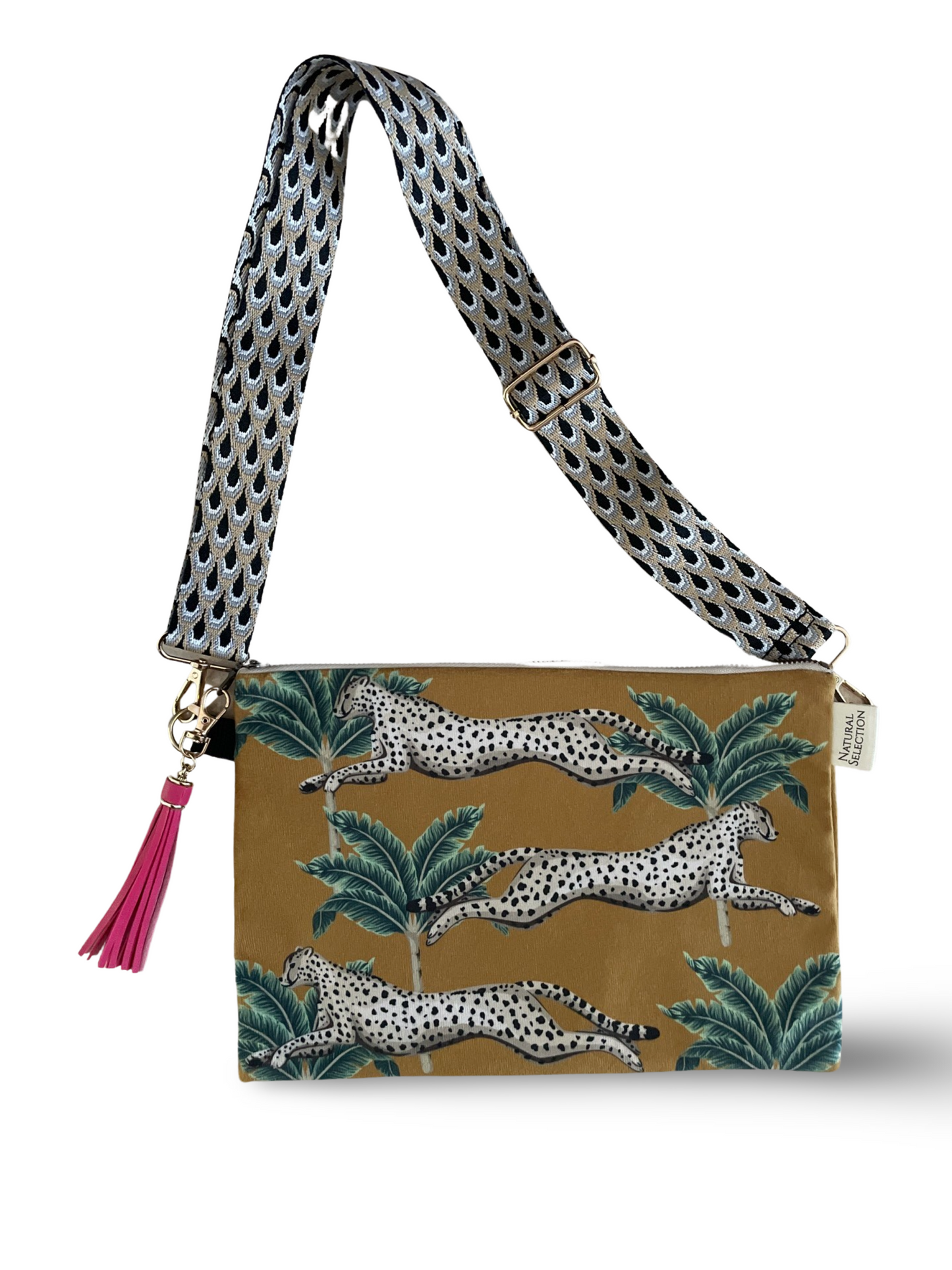 Cabo Verde Chartreuse Sling Bag