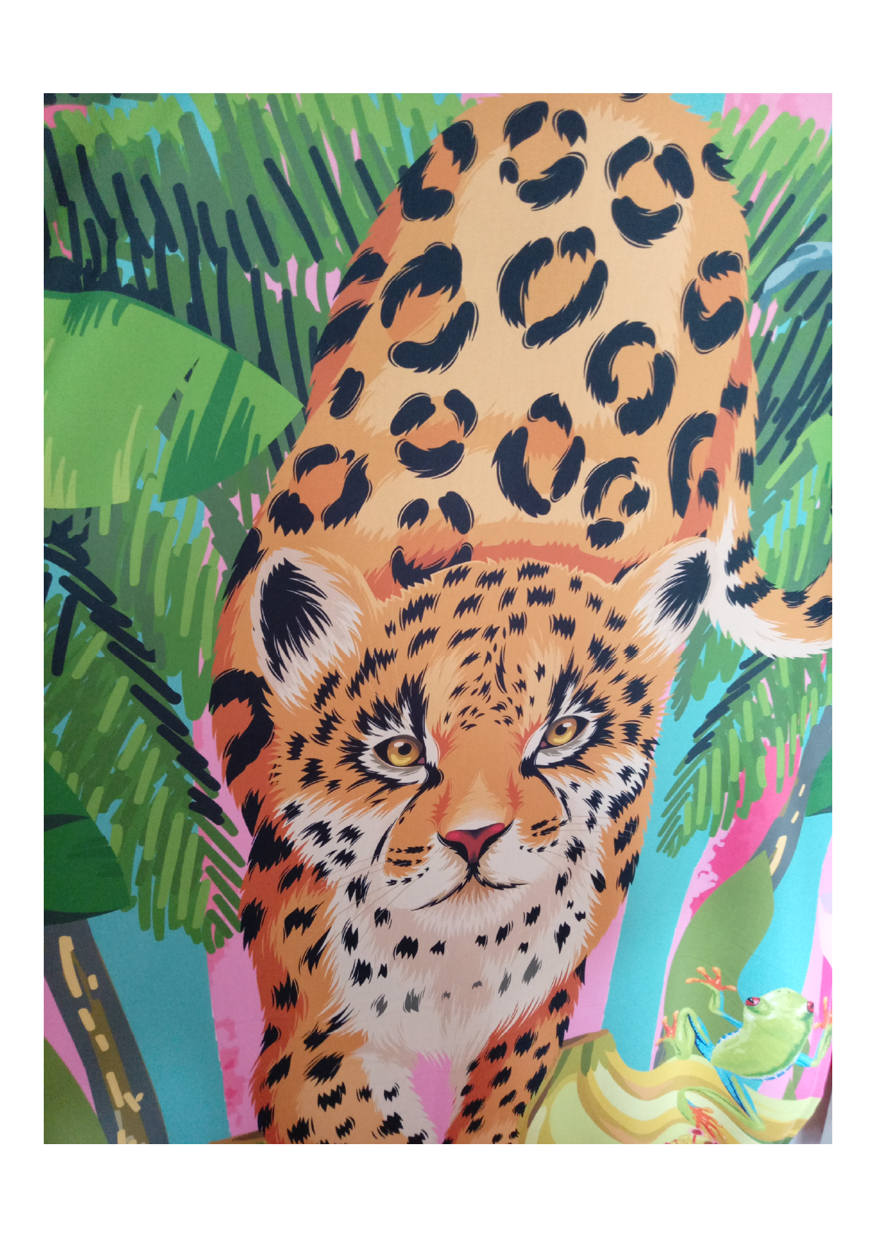 Lush Leopard Jungle Kimono