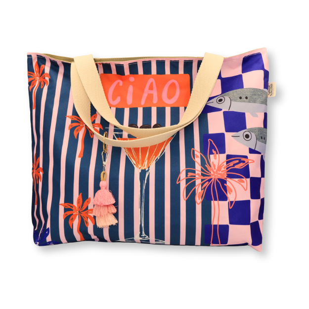 Ciao Sardines Beach bag