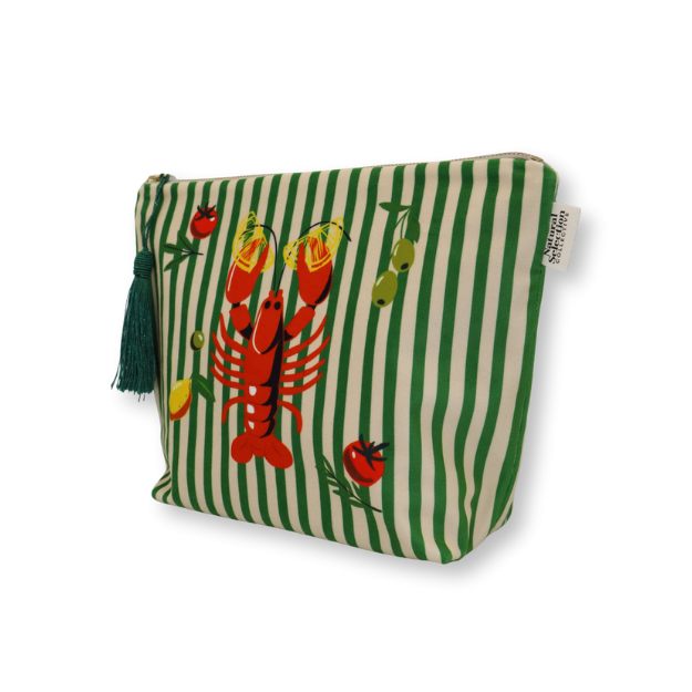 Costa Verde Velvet Make-Up Bag