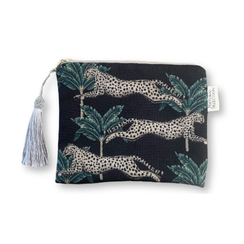 Cabo Verde Black Make-up Bag