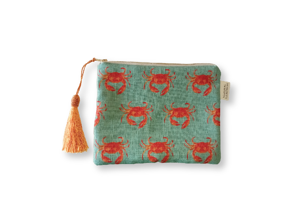 Cape Cove Crab Makeup Bag