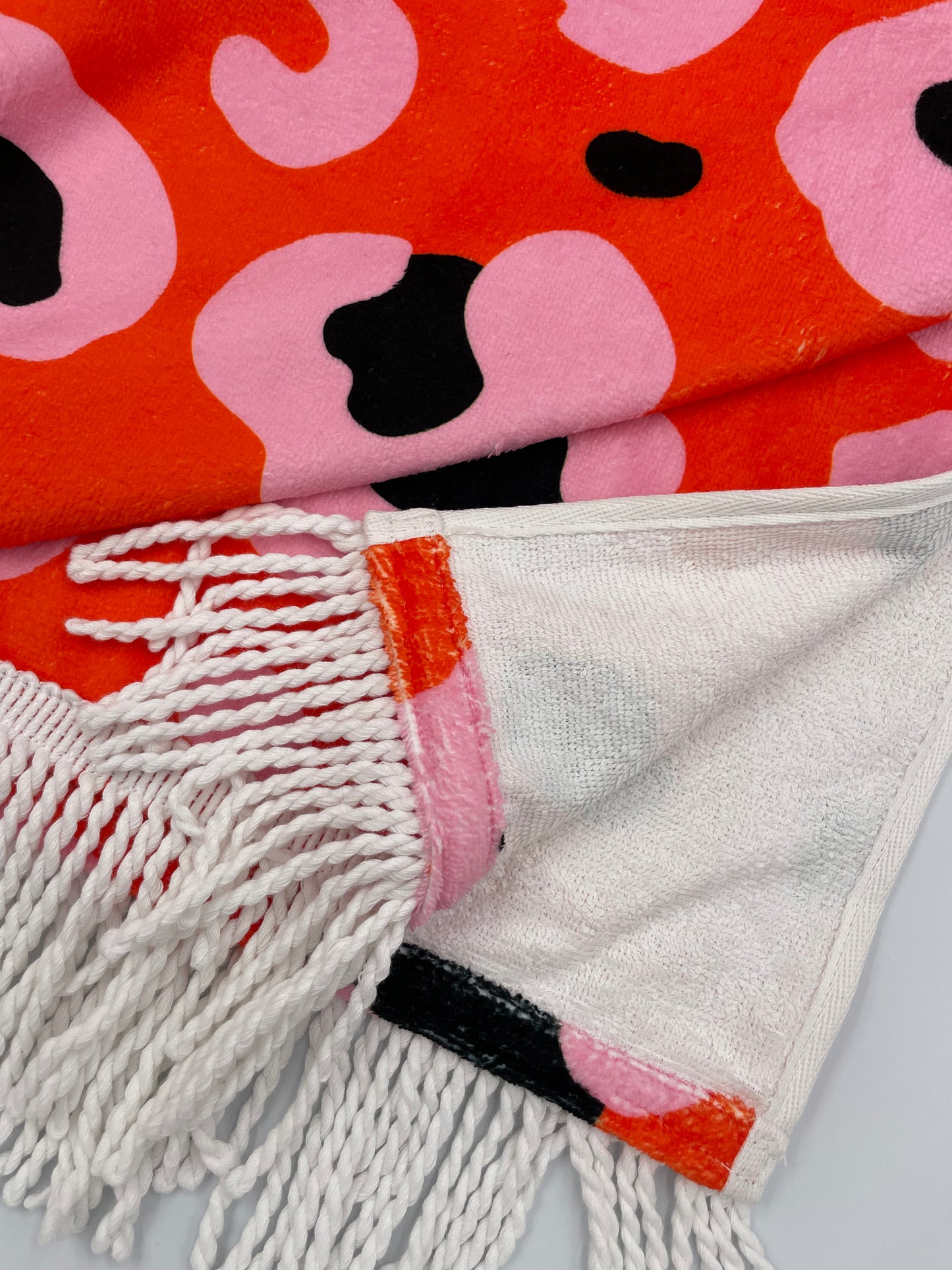 Tangerine Taj Terry Towel
