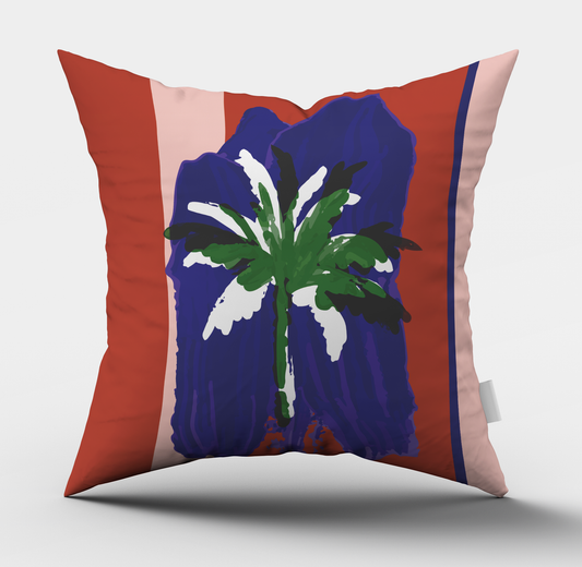 Indigo Palm Scatter Cover