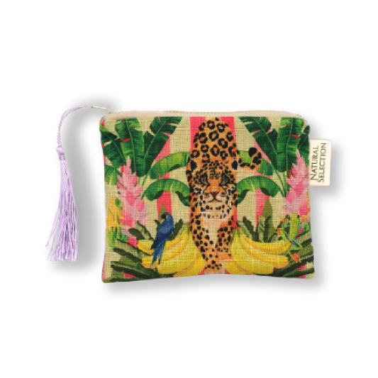 Lush Leopard Jungle Coin Purse