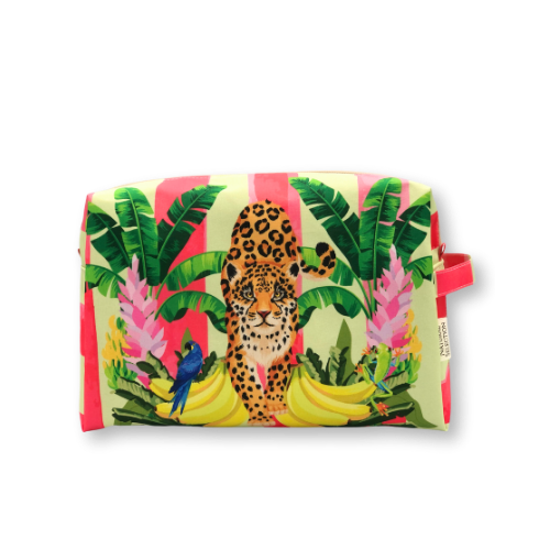 Lush Leopard Jungle Toiletry Bag