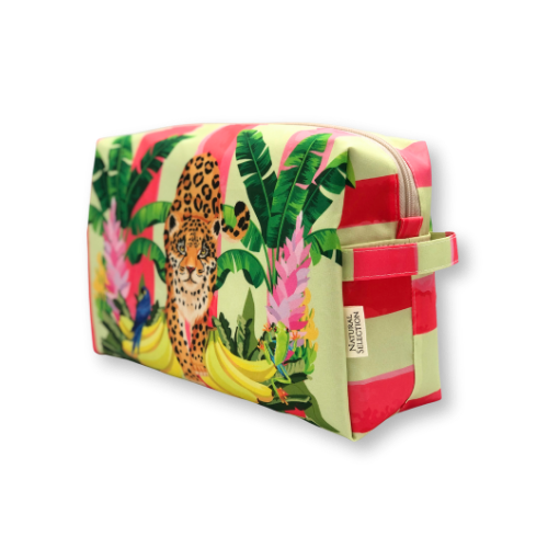 Lush Leopard Jungle Toiletry Bag