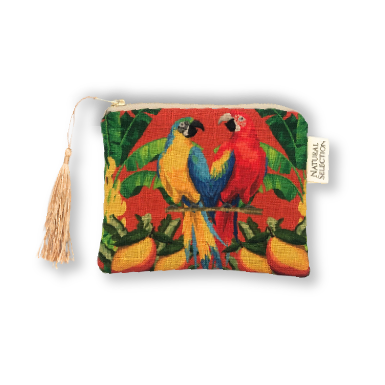 Mango Lovebirds Coin Purse
