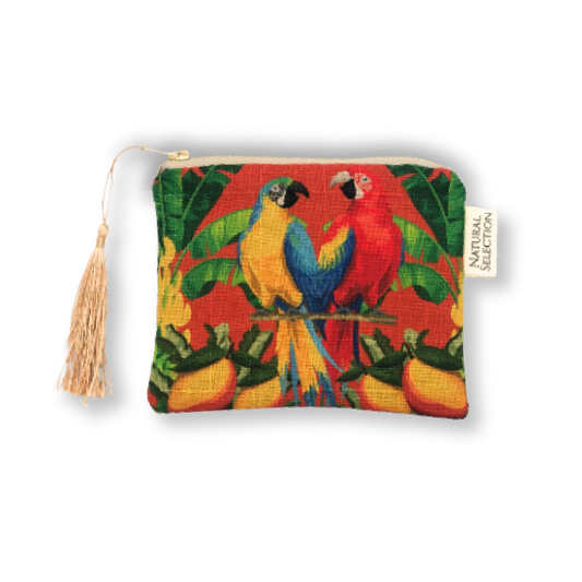 Mango Lovebirds Coin Purse