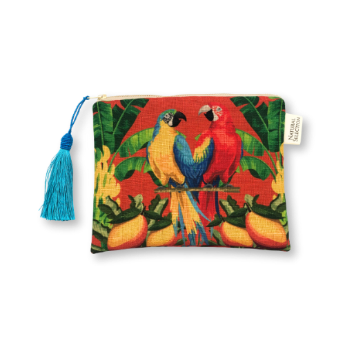 Mango Lovebirds Makeup Bag