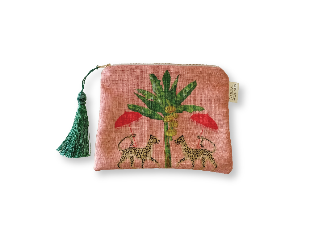 Monsoon Leopards Makeup Bag