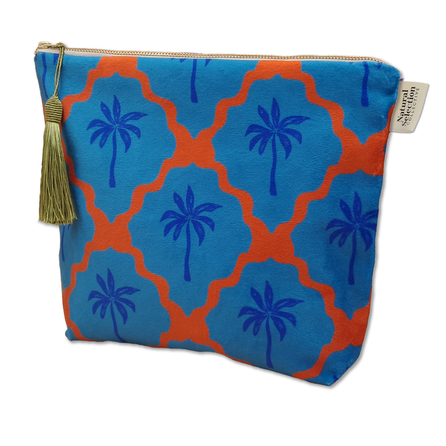 Maroc Velvet Makeup Bag