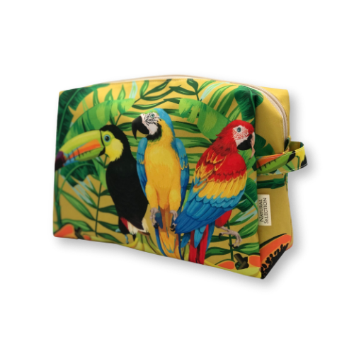 Paradise Birds Toiletry Bag
