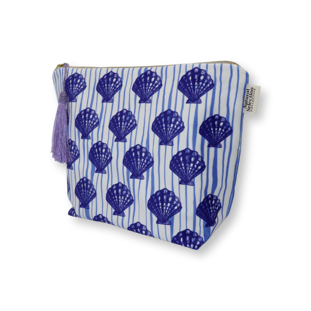 Praia Shells Velvet Make-Up Bag