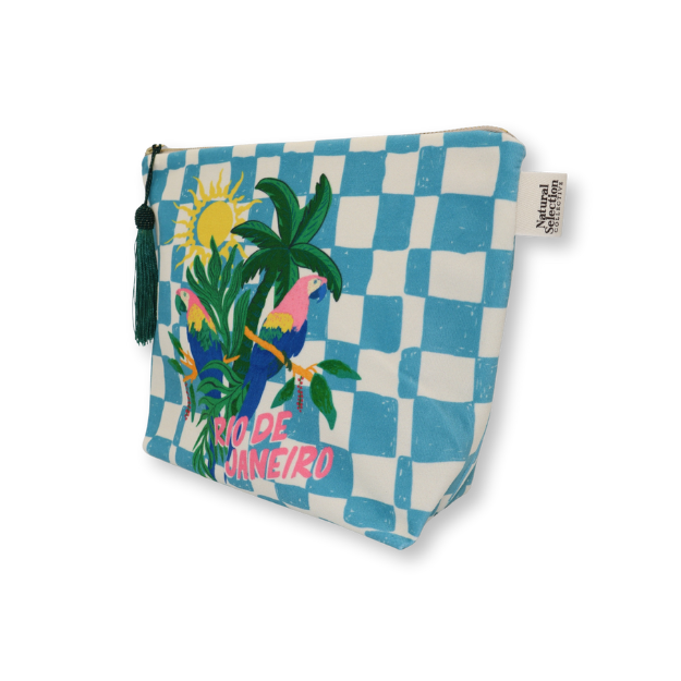 Rio Sun Velvet Make-Up Bag