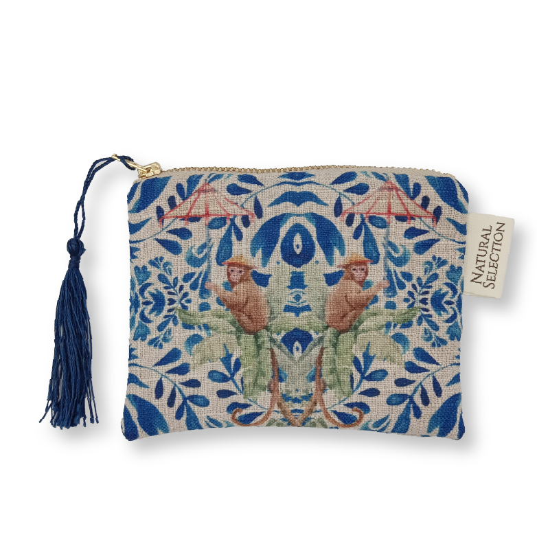 Tuscan Monkeys Coin Purse