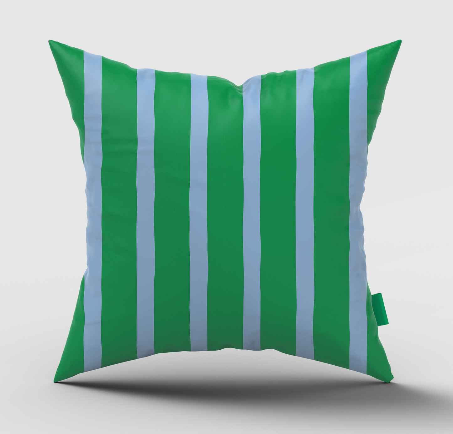 Paradise Stripe Green Scatter Cover