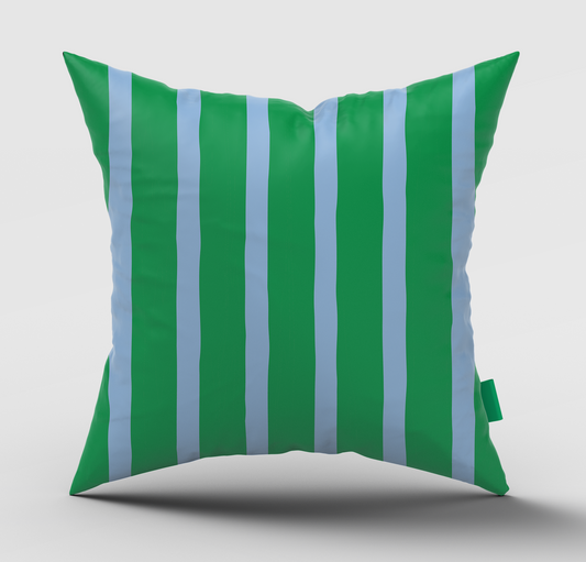 Paradise Stripe Green Scatter Cover