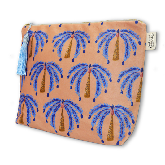 Mud Palms Velvet Makeup Bag