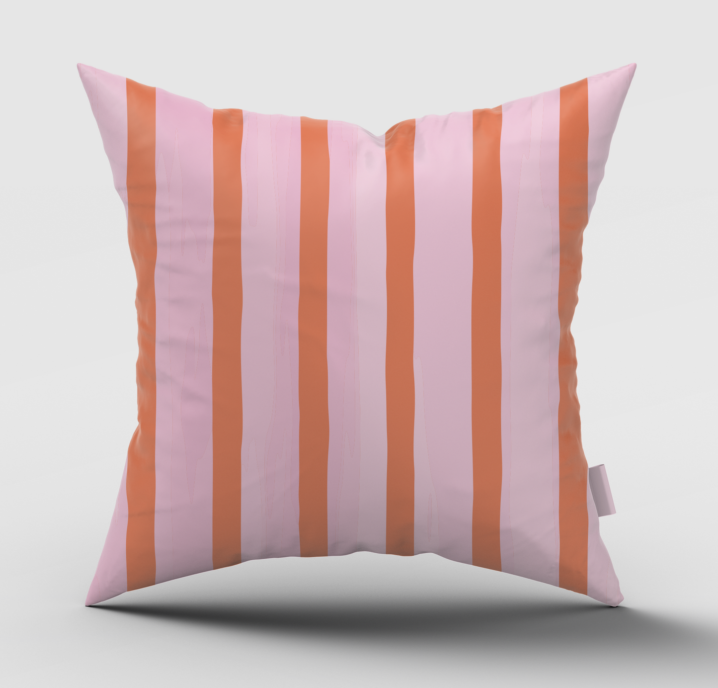 Paradise Stripe Pink Scatter Cover