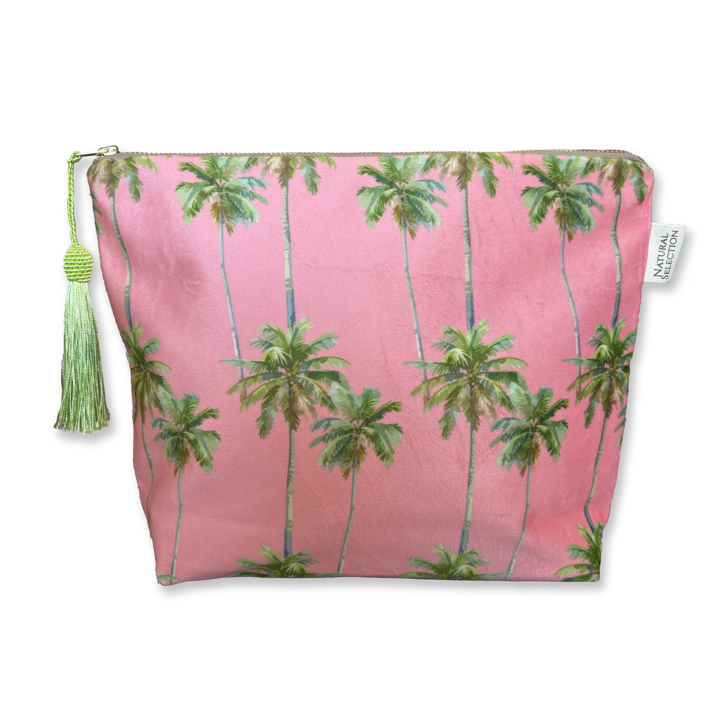 Playa Del Palma Velvet Makeup bag