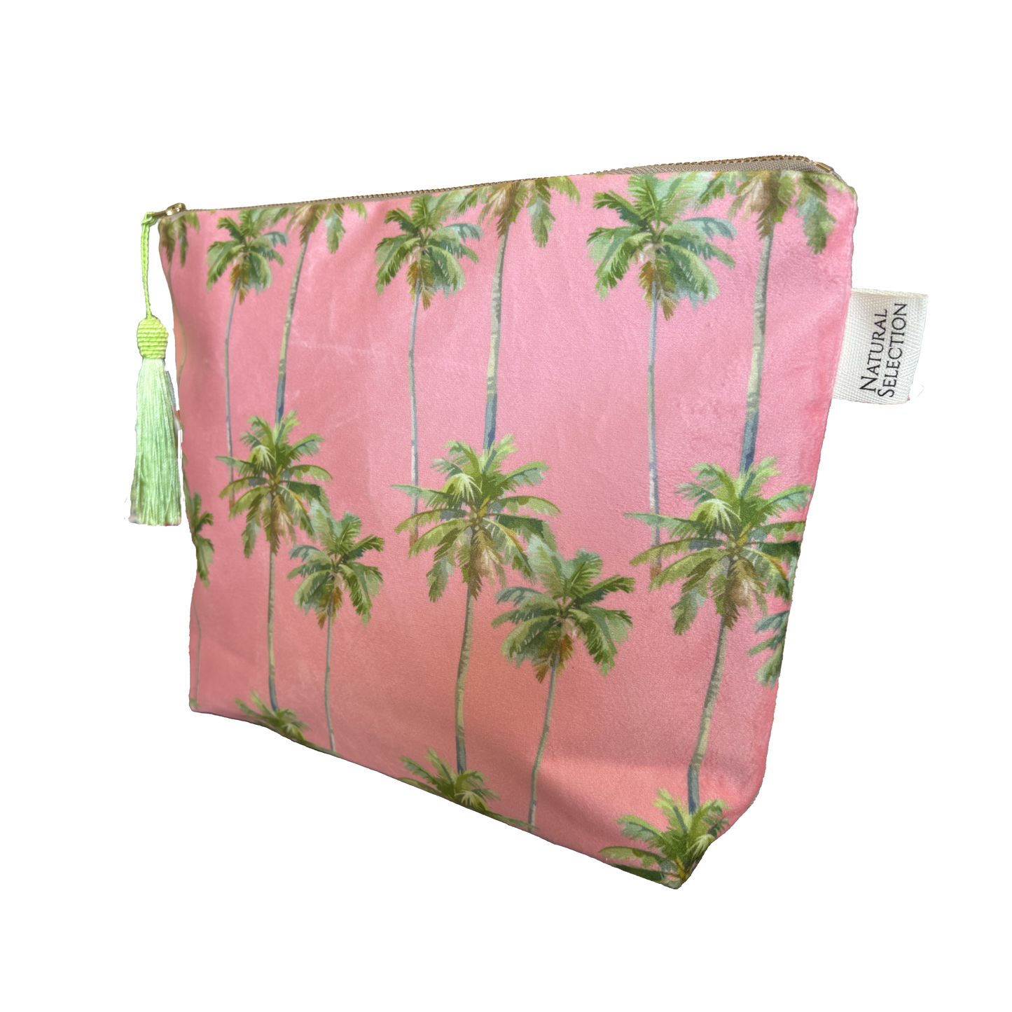 Playa Del Palma Velvet Makeup bag