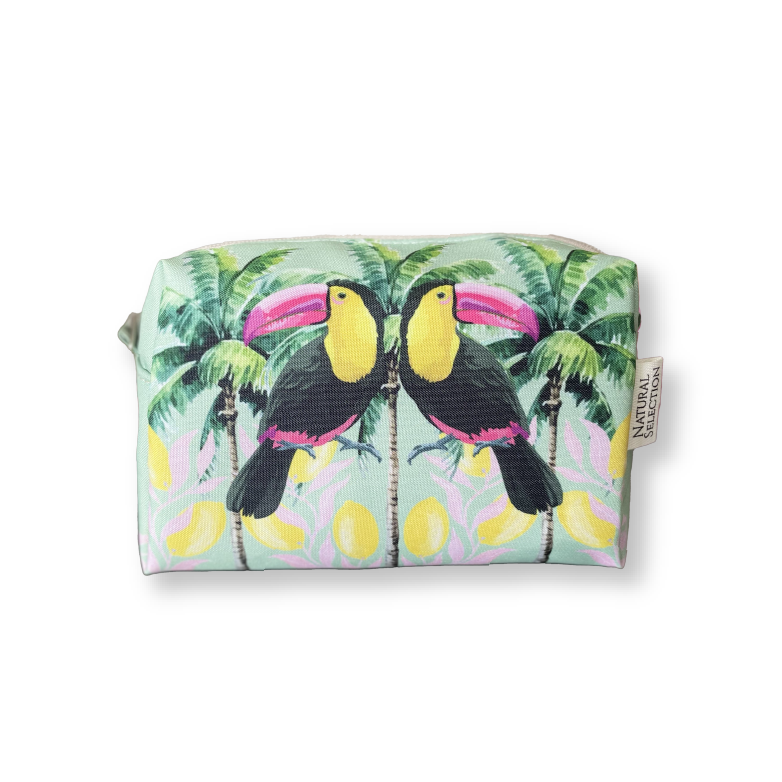 Pink Lemonade Toucan Mini Box Bag
