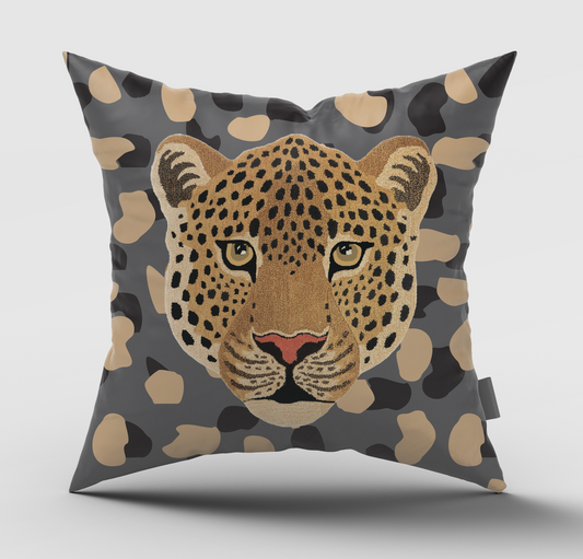 Bakwena Leopard Cushion Cover