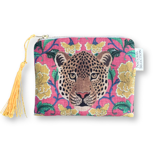 Boho Leopard Coin Purse