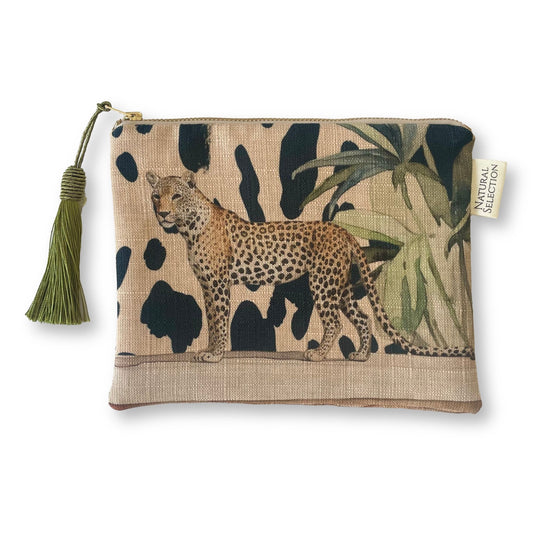 Burma Leopard Make up Bag