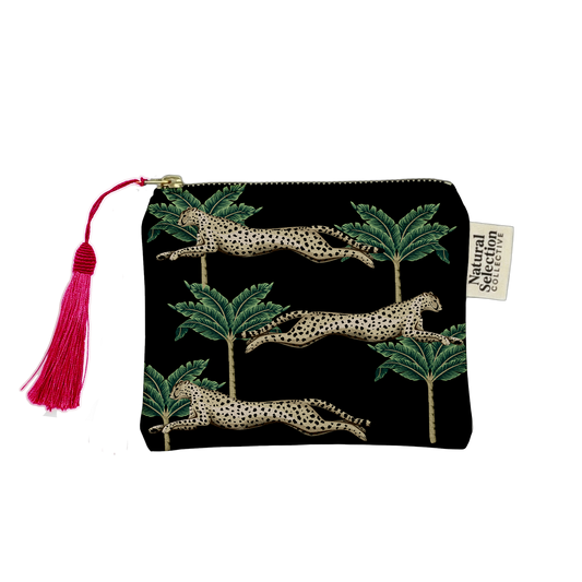 Cabo Verde Black Makeup Bag