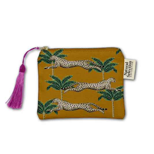 Cabo Verde Chartreuse Makeup Bag