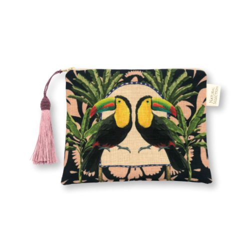 Jungle Shadows Makeup Bag