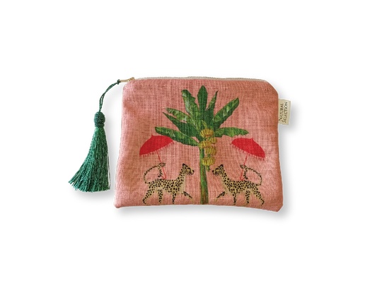Monsoon Leopards Makeup Bag