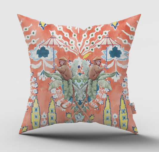 Marrakech Monkeys Scatter Cushion