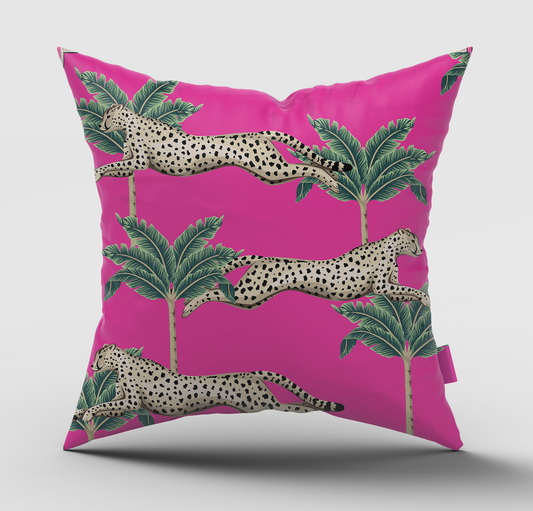 Cabo Verde Pink Scatter Cushion Cover