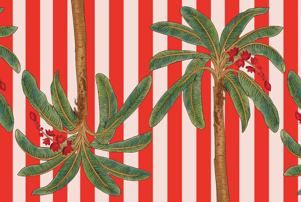 Poolside Palm Tablecloth