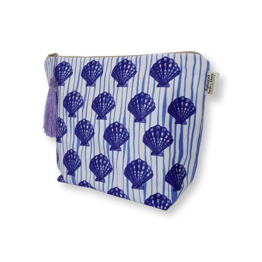 Praia Shells Velvet Make-Up Bag