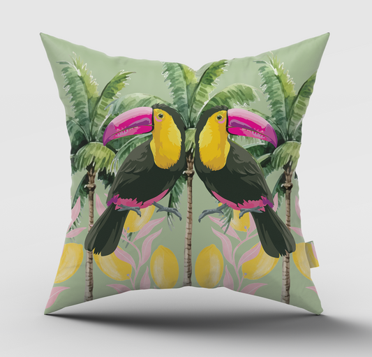 Pink Lemonade Toucan Scatter Cover