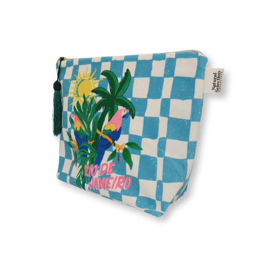 Rio Sun Velvet Make-Up Bag