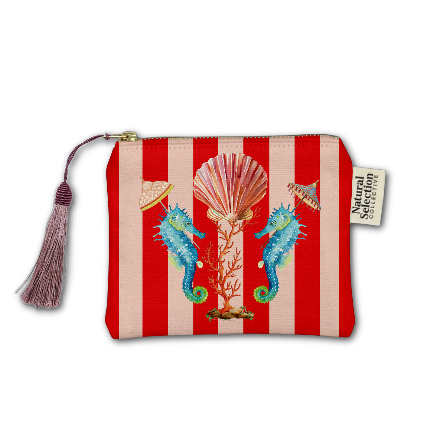 Clifton Seahorses Makeup Bag