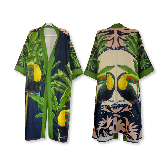 Jungle Shadows Kimono