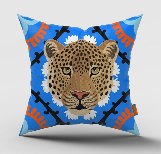 Tuniz Leopard Cushion Cover