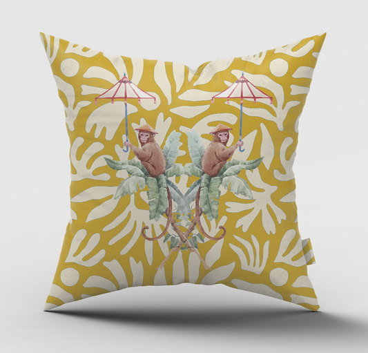 Chamarel Monkeys Scatter Cushion Cover