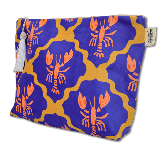 Bantry Bay Velvet Makeup Bag