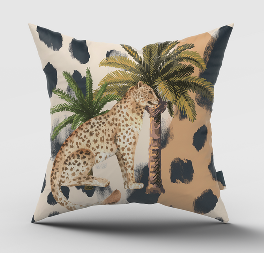 Kolkata Leopard Scatter Cushion Cover