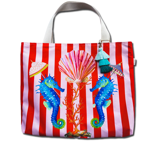 Clifton Seahorses Beach Bag