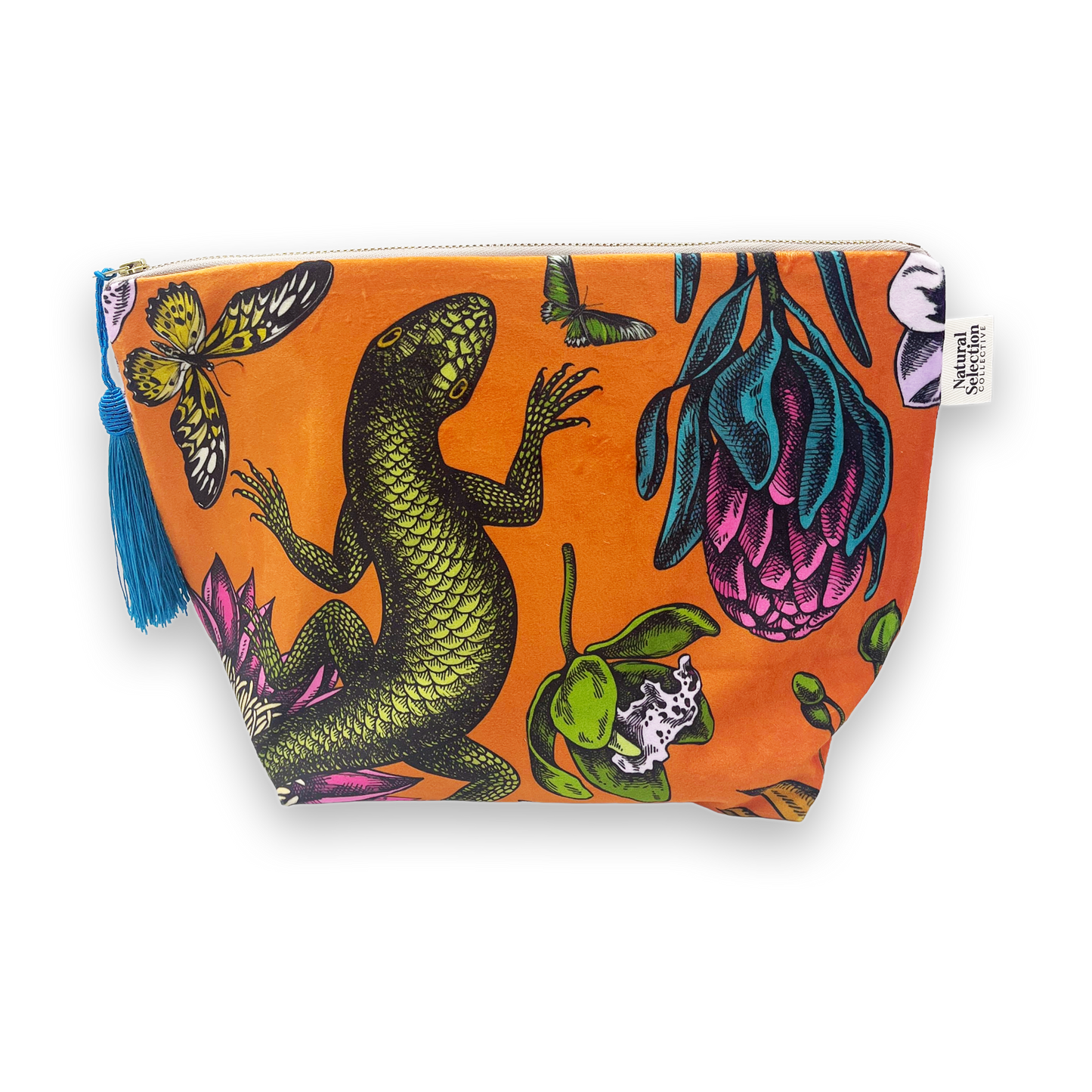 Folklore Agama Velvet Makeup Bag